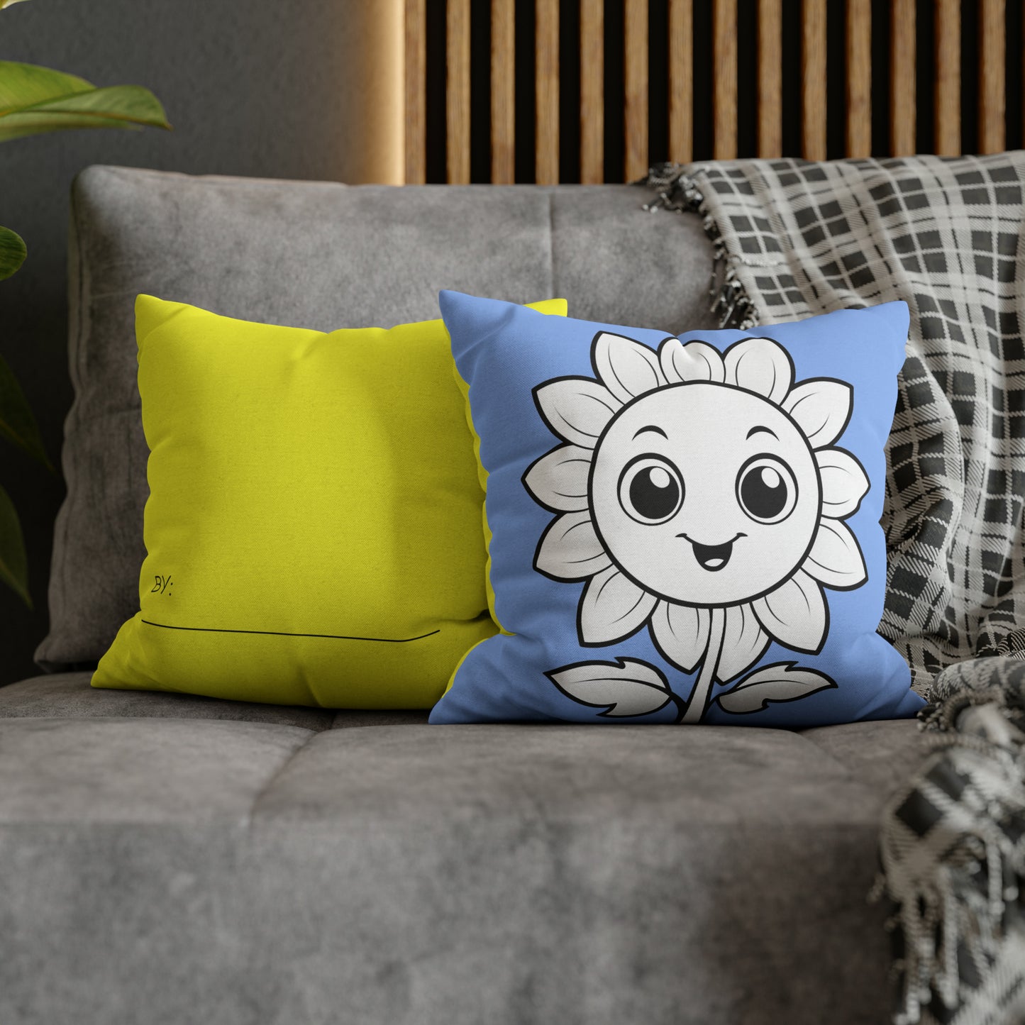 Painted Pillows - Sunflower