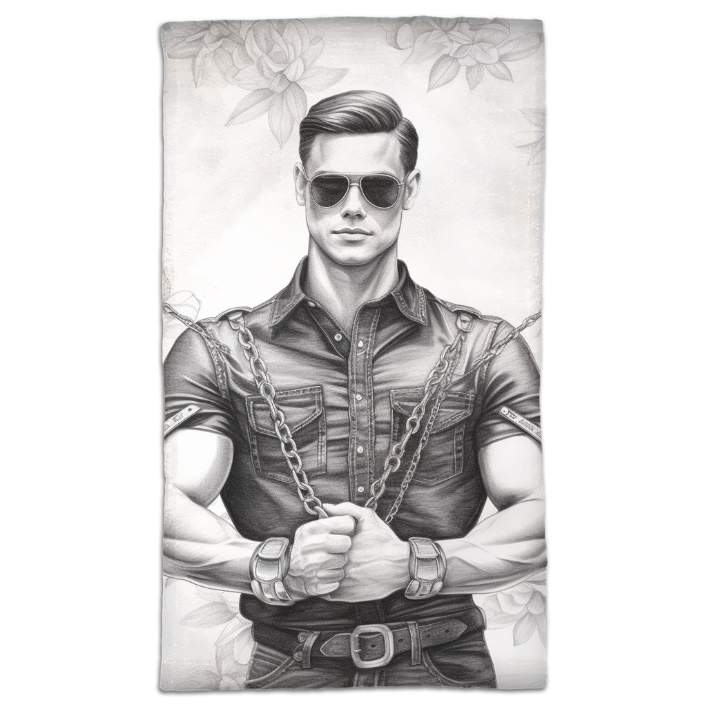 Leather Daddy Hand Towel (V4)